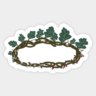 Hawthorn Crown Sticker